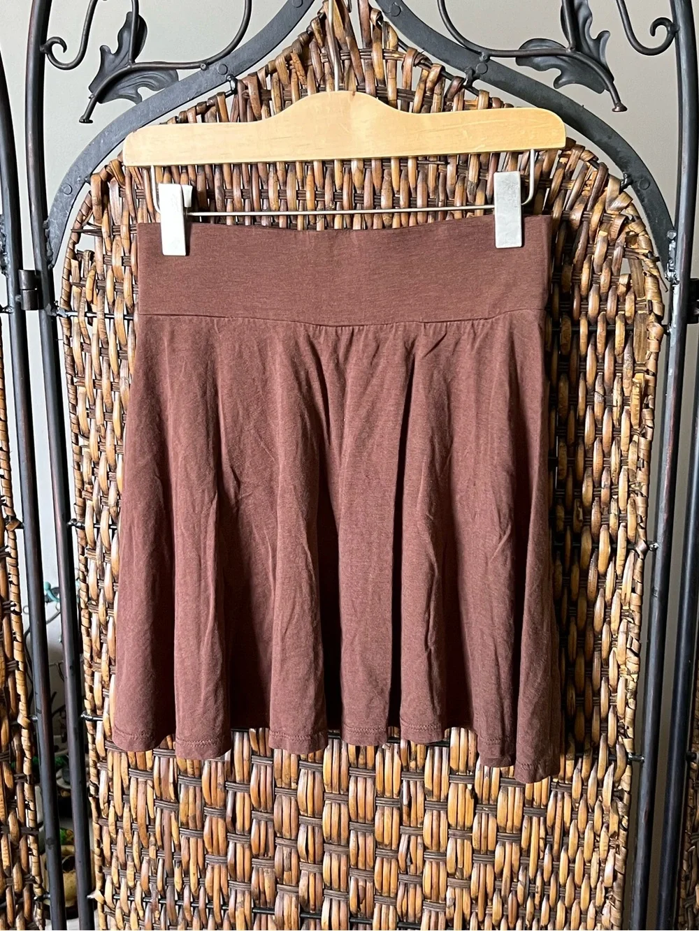 S Gap Cotton Brown Skirt